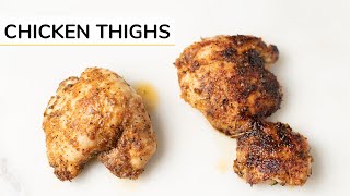 The Juiciest Baked Chicken Thighs Recipe [upl. by Leod]