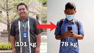 Turun Berat 101kg ke 78kg [upl. by Feliza212]