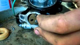 How to clean a john deere stx38 carb [upl. by Scheld587]