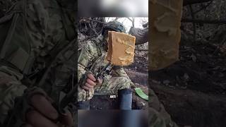 Russian soldier handing a piece of “butter”… militaryshorts military [upl. by Kato]