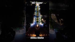 NIT Nagpur VNIT Night Drone View nit vnit [upl. by Lundt]