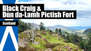 🏴󠁧󠁢󠁳󠁣󠁴󠁿 Black Wood Black Craig amp Dùn daLamh Pictish Hill Fort Walk  Cairngorms National Park [upl. by Mohammed997]