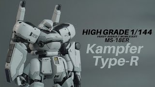 Gundam Custom Build  HG Kampfer TypeR [upl. by Noswad]