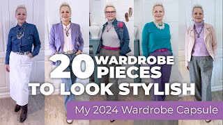 A Makers Wardrobe Capsule 20 Pieces To Look Stylish In 2024 [upl. by Nohshan]