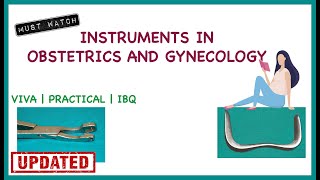 Obstetrics and gynaecology instruments  VIVA  NEET PG [upl. by Tower7]