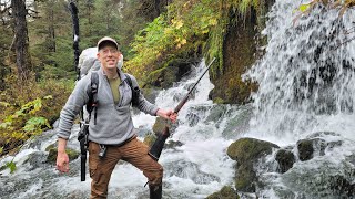 Stranded in Alaskas Rainforest  3 Days Solo camping [upl. by Lindy667]