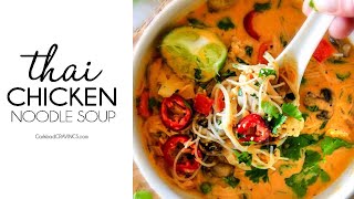 Thai Chicken Noodle Soup [upl. by Ailito]