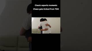 Classic Esport Moment 1 Chaox Gets Kicked from TSM [upl. by Naujed]