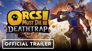 Orcs Must Die Deathtrap  Reveal Trailer 4K [upl. by Hach]