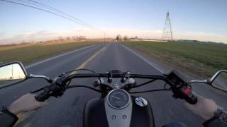 2013 Honda Shadow 750 Phantom Riding Review [upl. by Pia]