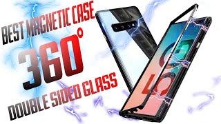 New Magnetic Case Samsung Galaxy S10 S20 PLUS DoubleSided Tempered Glass [upl. by Osicran144]