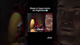 Shrek si fuera doblada en Argentina humorshrekcomediaxddd [upl. by Namolos711]