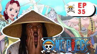 Namis Tragic Untold Past Female Warrior Bellemere  ONE PIECE EP 35  ANIME  SUB Reaction [upl. by Brinkema]