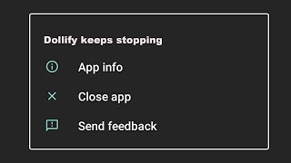 How To Fix Dollify App Keeps Stopping Error in Android system [upl. by Worthy]