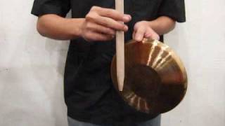 Chinese Percussion  Hand Gongs [upl. by Adni]