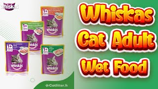 Whiskas Wet cat Food Catlitterlk  Sinhala [upl. by Karna]