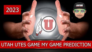 UTAH UTES 2023 GAME BY GAME PREDICTION amp PREVIEW  COLLEGE FOOTBALL [upl. by Anchie920]