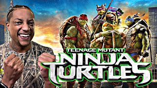 TEENAGE MUTANT NINJA TURTLES 2014  Movie Reaction  My First Time Watching  MICHAEL BAY IS 🔥🔥 [upl. by Abas]