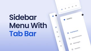 🔥 Responsive Sidebar Menu With Tab Bar Using HTML CSS amp JavaScript [upl. by Norrat]