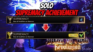 How to SOLO Supremacy Achievement in Attack On Titan Revolution [upl. by Acinok327]