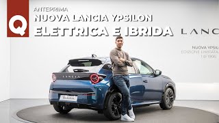 Lancia Ypsilon 2024 è TUTTA nuova eccola DAL VIVO interni tecnologia e motori [upl. by Blus]