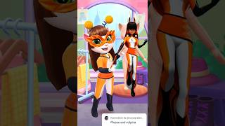 Volpina Miraculous Ladybug My Talking Angela 2 volpina miraculous miraculousladybug angela2 [upl. by Korella]