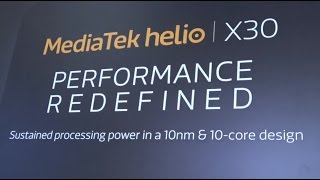 MediaTek Helio X30 10nm TriCluster 10core ARM CortexA73 ARM CortexA53 ARM CortexA35 [upl. by Tryck655]