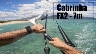 Cabrinha FX2 7m Session in Maui [upl. by Delphina315]