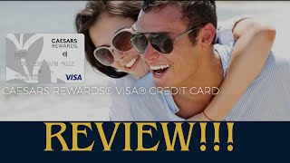 Caesar’s Rewards Credit Card Review  YOUR REWARDS YOUR WAY  Must See Review [upl. by Grim]