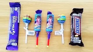 asmr satisfying video unpacking lollipops candy unboxing chocolate candy asmr unpackin [upl. by Oah]