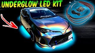 SUPER Bright UNDERGLOW LED kit install [upl. by Burman]