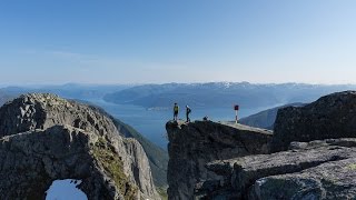 A spectacular hike to Keipen in Balestrand [upl. by Rosamond]