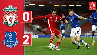 Highlights Liverpool 02 Everton  Reds beaten at Anfield [upl. by Aisad]