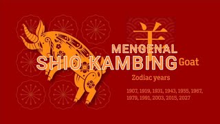 MENGENAL SHIO KAMBING BERDASARKAN 5 ELEMEN  Sifat Dan Karakter Shio Kambing [upl. by Ydnes]