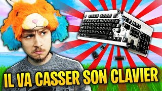 CE GAMIN VA EXPLOSER SON CLAVIER SUR FORTNITE BATTLE ROYALE [upl. by Esilana46]