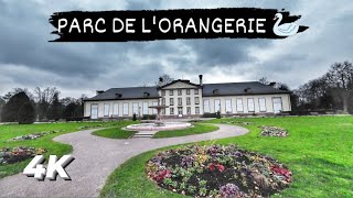 Orangerie Park Strasbourg  Walking Tour  4K [upl. by Eserehs419]