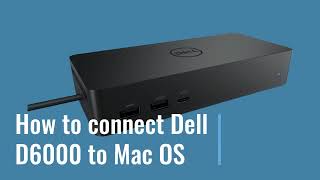 how to connect dell 6000 to Mac OS [upl. by Abran]