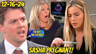 ABC Full 12162024 General Hospital full Episode Sasha’s Pregnancy Shocks Carly and Michael [upl. by Adnala]