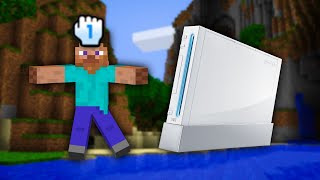 Survival Minecraft Running on the Nintendo Wii [upl. by Htebazila]