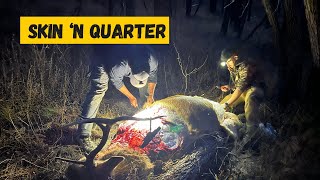 Gutless Method Coues in the Field  How to quarter a Coues Whitetail hunting bowhunt deerhunting [upl. by Martino576]