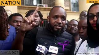 Activist Boniface Mwangi released unconditionally over lack of evidence [upl. by Rekcut]