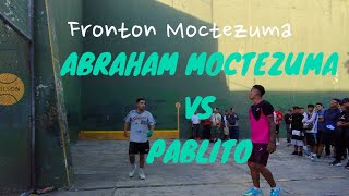 ABRAHAM Moctezuma vs PABLITO RINCON MOCTEZUMA primer partido [upl. by Adnauqahs986]