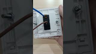 Episode 4 How to Install 1 Gang 1 Way Switch [upl. by Anilegna179]