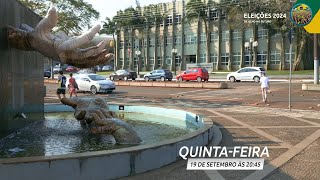 Eleições 2024 Assista ao debate com os candidatos de São Lourenço do Oeste nesta quinta 19 [upl. by Abbey]