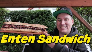 Riesiges Enten Sandwich  Reste vom Festessen lecker verbrauchen [upl. by Courtland]