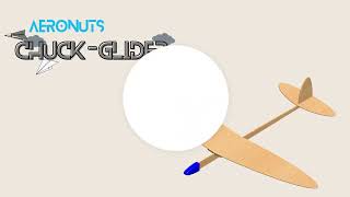 How to build Balsa Chuck Glider  How to make Glider at home  Homemade balsa glider [upl. by Melmon847]