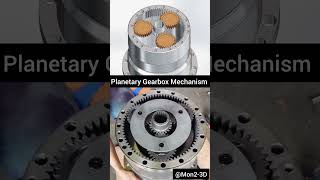 Planetary Gearbox Mechanism mechanism solidworks 3ddesign cad shorts [upl. by Amandi934]