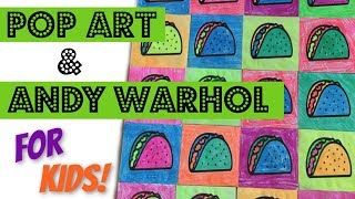 Pop Art amp Andy Warhol for Kids Teachers and Parents [upl. by Claretta]