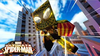 Minecraft  Homem Aranha Dourado  FINALMENTE VIREI UM HERÓI  2 [upl. by Nylaehs]