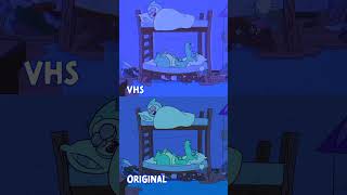 TOOTH VHS vs Original Animation Meme boyanddragon shorts [upl. by Ahseyt]